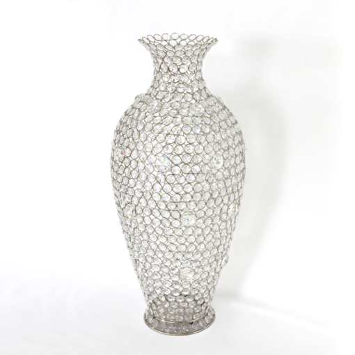 Crystal Beaded Vases