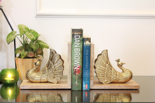 Traditonal Matallic Bookends 